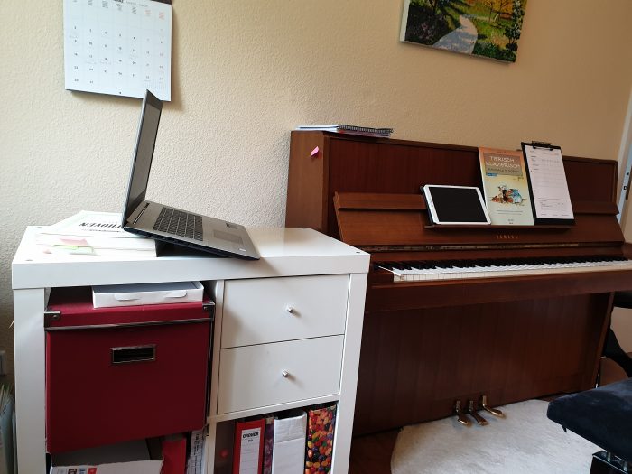 online unterrichten, Klavierunterricht online