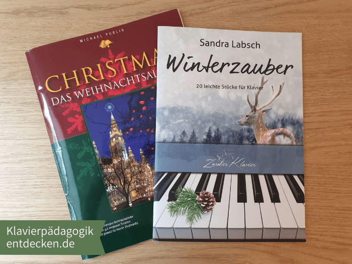 Notenhefte Klavierunterricht Weihnachten