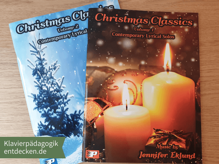 Notenhefte Klavierunterricht Weihnachten