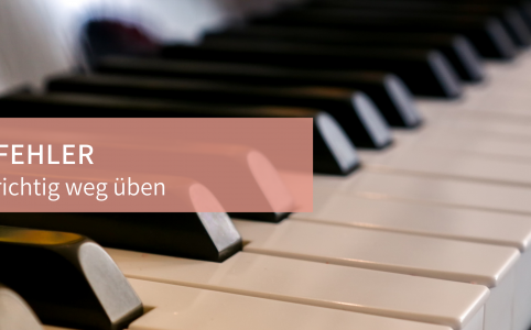 Fehler richtig weg üben