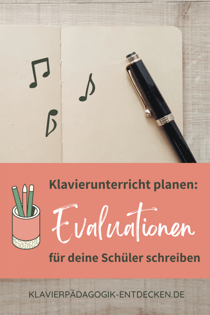 Evaluationen für deine Schüler schreiben