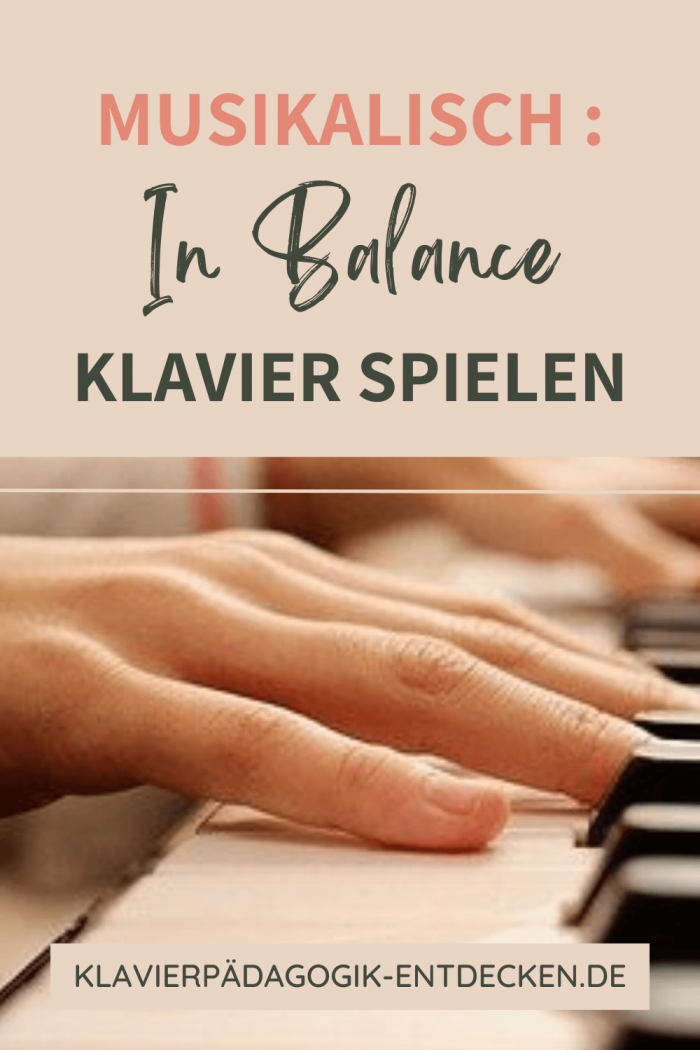 Klaviertechnik: Stimmführung unterrichten