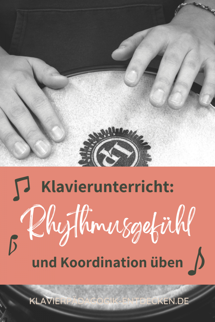 Rhythmusgefühl und Koordination beider Hände trainieren