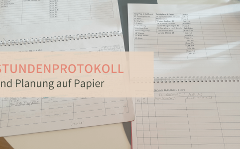 Auf Papier: Stundenprotokoll und Planung im Klavierunterricht