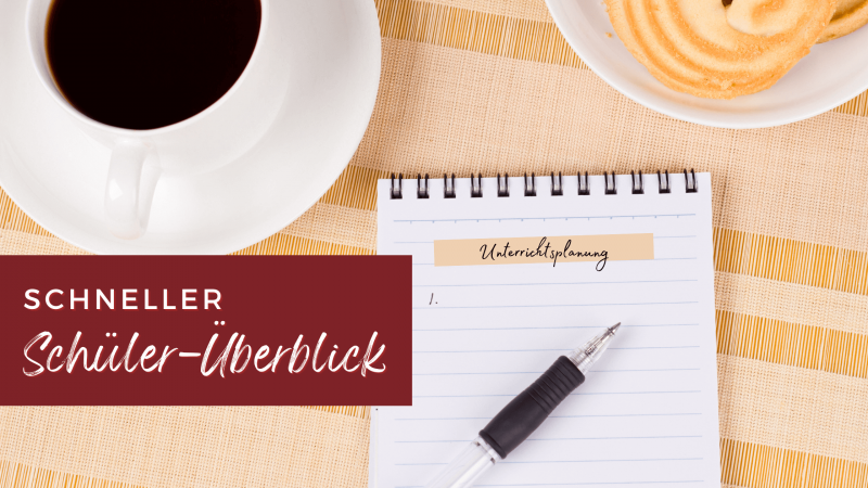 Einfache Unterrichtsplanung für den Klavierunterricht